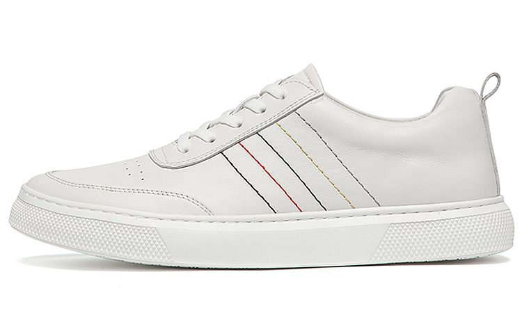 Anthony Miller Lightweight and comfortable lace-up casual sneakers for men, white