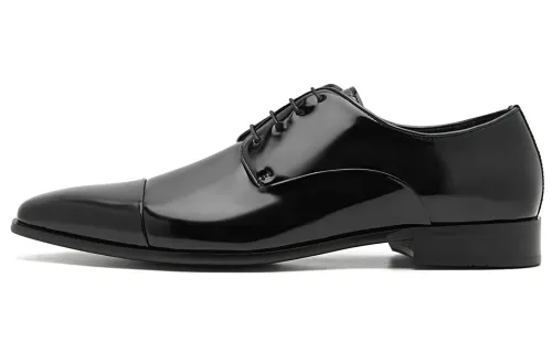 PEDRO Leather Dress Shoes Men's Black