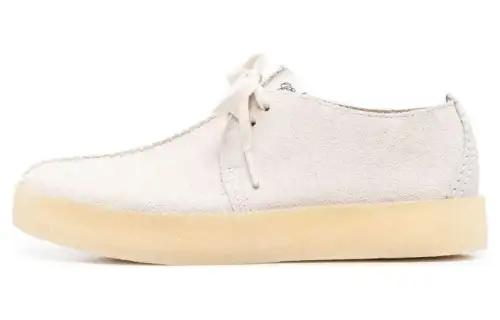 clarks Suede Lace-up Shoes