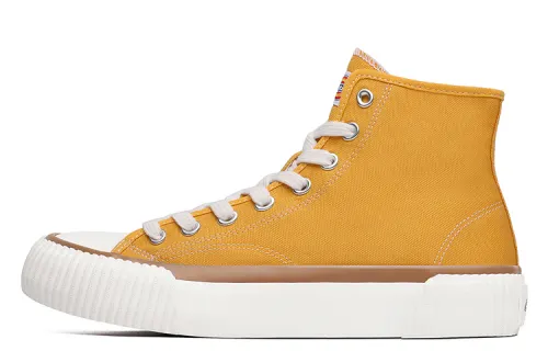 Dickies Canvas Shoes Unisex High Top Earth Yellow