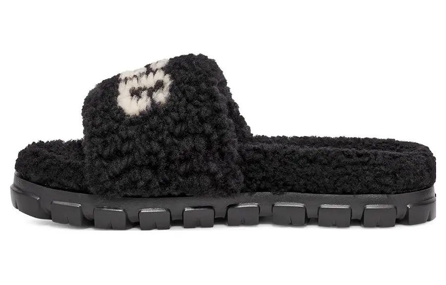 UGG Cozetta Curly Graphic Black Women's