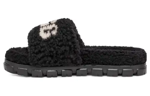UGG Cozetta Curly Graphic Black Women's