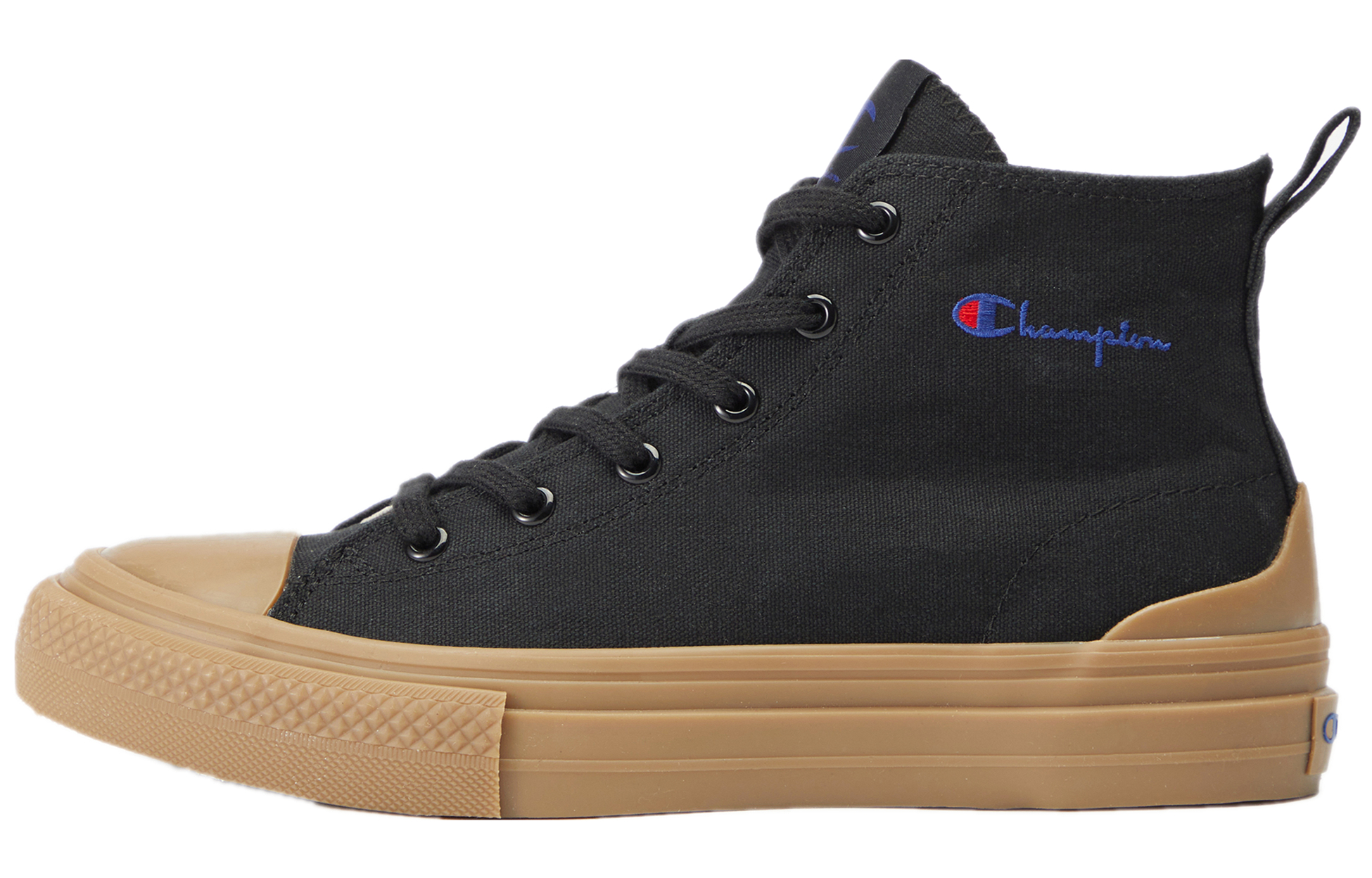 Champion Campus Canvas Shoes Unisex High Top Black