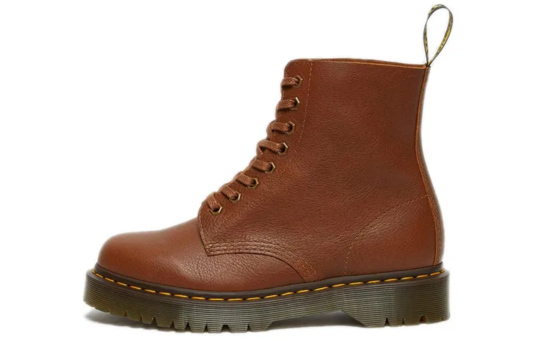 Dr. Martens Unisex 1460Pascal Combat Boots Brown