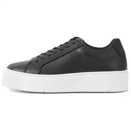VAGABOND SHOEMAKERS Leather Low top Skateboard Shoes Women's Black