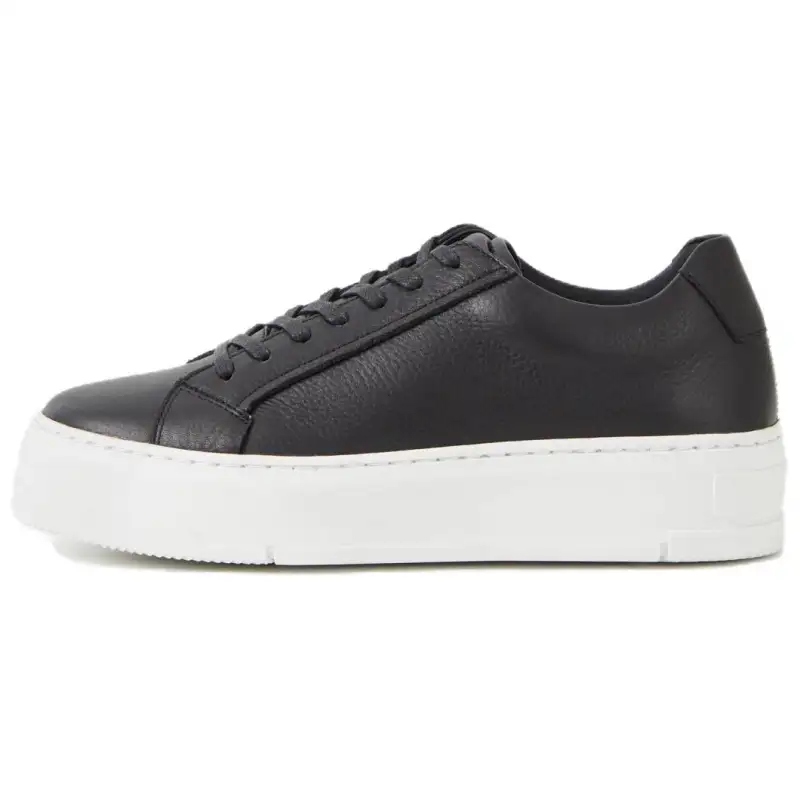 VAGABOND SHOEMAKERS Leather Low top Skateboard Shoes Women's Black