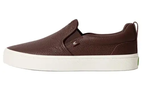CARIUMA Leather Slip on Sneakers