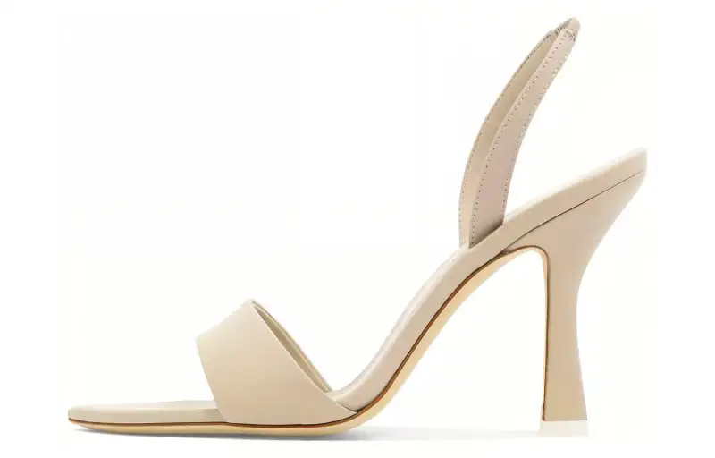 3JUIN 10mm Leather Slingback Sandals Women's
