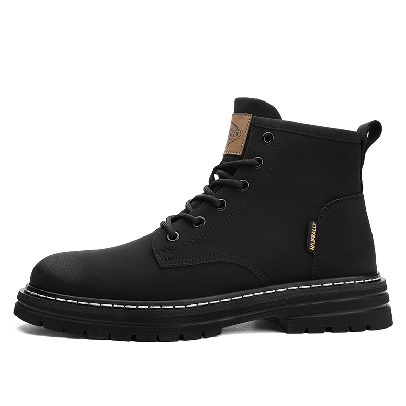HLA Short Combat Boots Men's Earth Yellow
