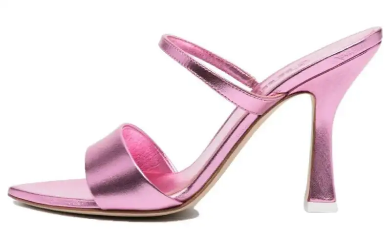 3Juin 100mm Metallic Leather Sandals