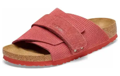 Birkenstock Massage Antibacterial Quick Dry Slide Slippers Unisex Red