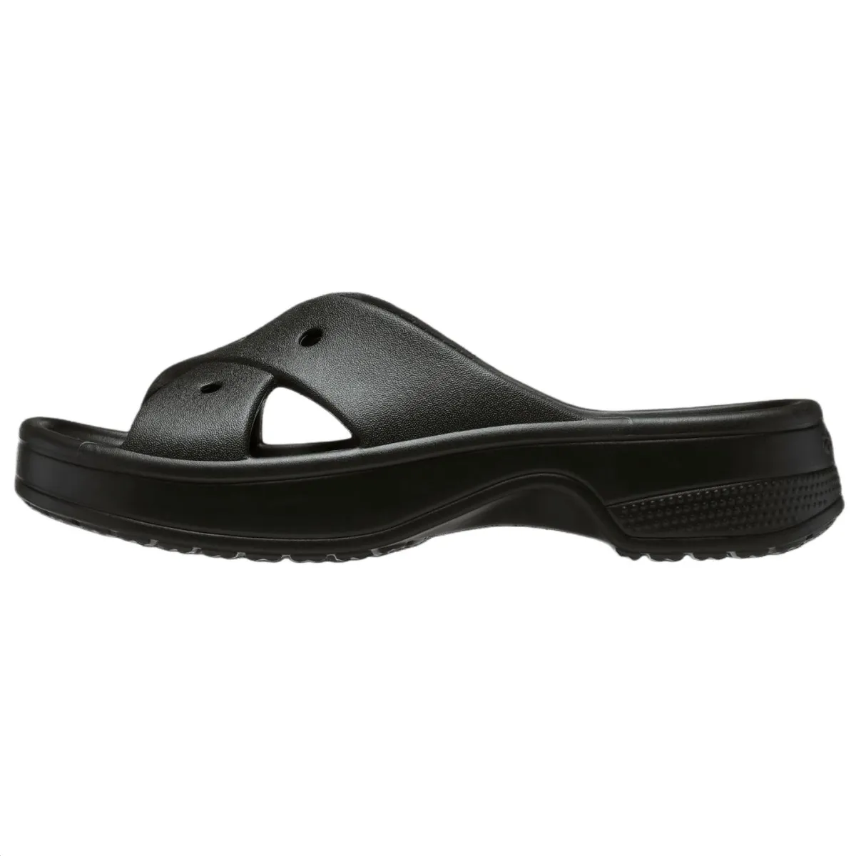 Crocs EVA Abrasion Resistant Slide Slippers Women's Black