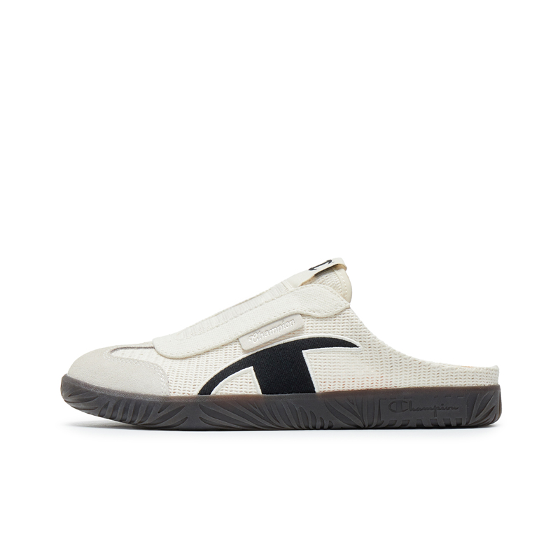 Женские сабо Champion Champ T-trainer Mule (бело-черные)