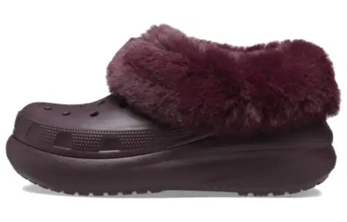 Crocs Furever Crush Shoes 'Dark Cherry' Women's