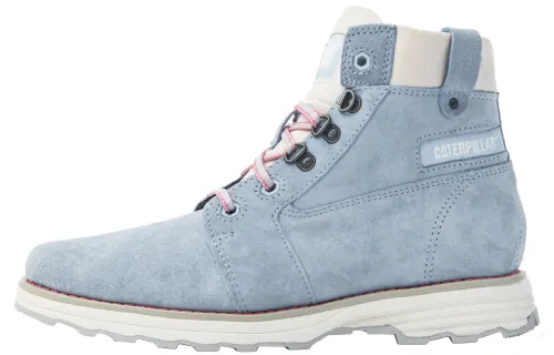 CAT Combat Boots Women's Light Blue