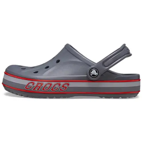 Crocs Bayaband Comfortable Clogs Unisex Charcoal Gray/Light Gray
