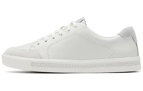 Clarks Stylish Skateboarding Shoes Women's White