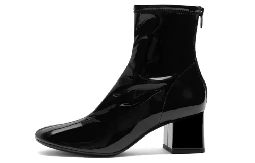 CHARLES&KEITH Ankle Boots Women's Black
