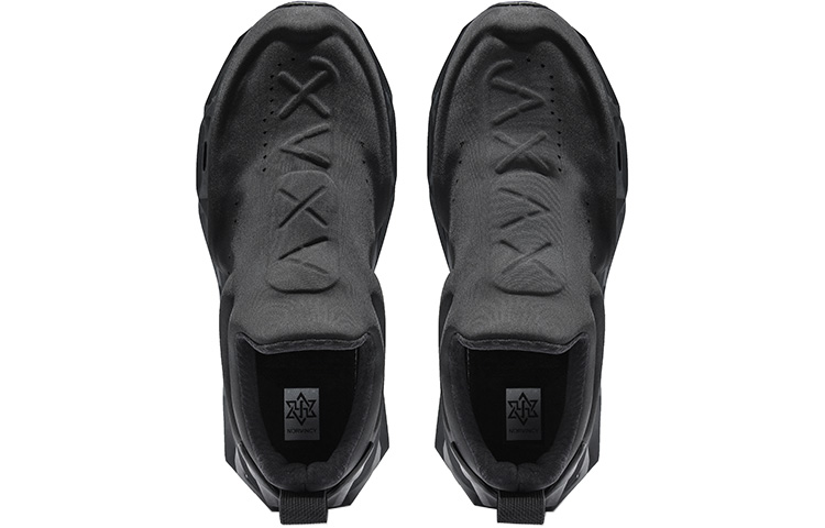 NORVINCY Lightweight Anti Slip Low top Running Shoes Unisex Black