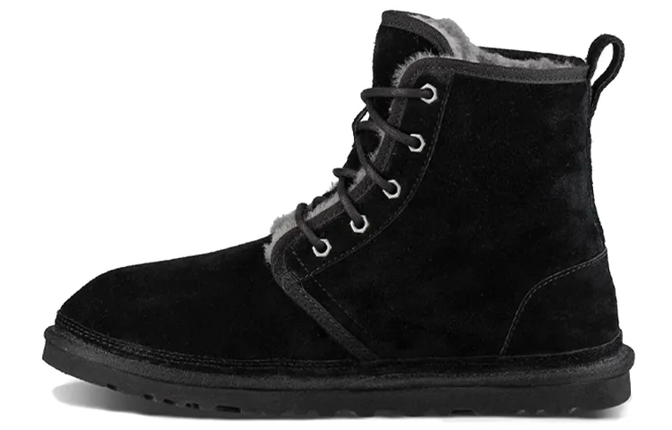 UGG Harkley Fleece Lined Snow Boots Black