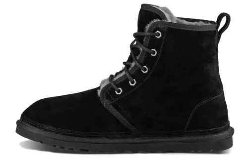 UGG Harkley Fleece Lined Snow Boots Black