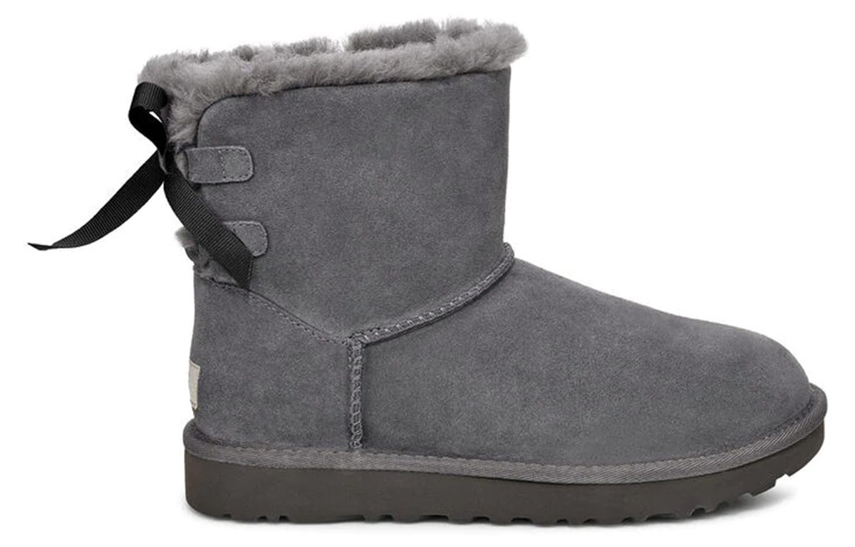UGG Mini Continuity Bow 'Grey' Women's
