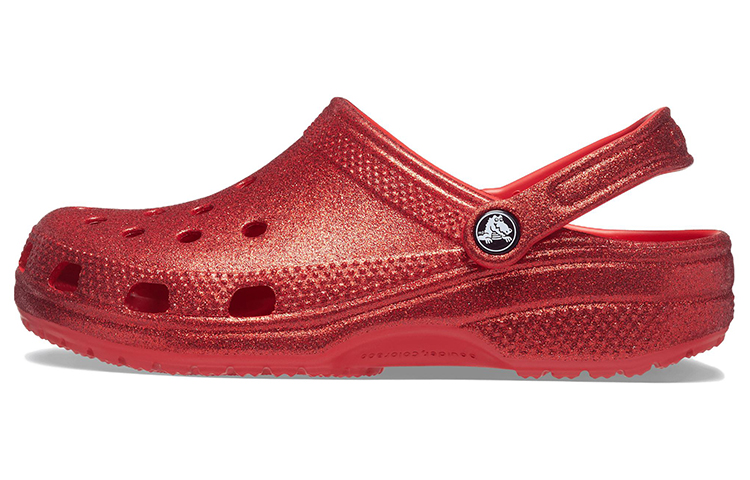 Crocs Classic Glitter Clogs 'Flame'
