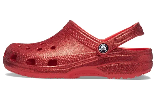 Crocs Classic Glitter Clogs 'Flame'