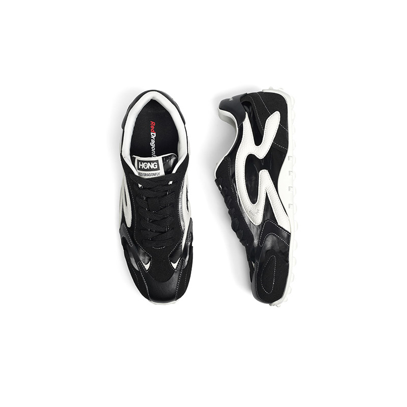 RED DRAGONFLY Synthetic Leather, Textile Abrasion Resistant Slip Resistant Abrasion Resistant Slip Resistant Low top