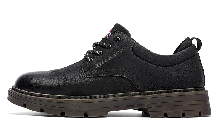 Dickies Leather Ankle Length Combat Boots Men's