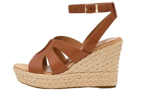 UGG Leather Stylish Sandal Women's Brown