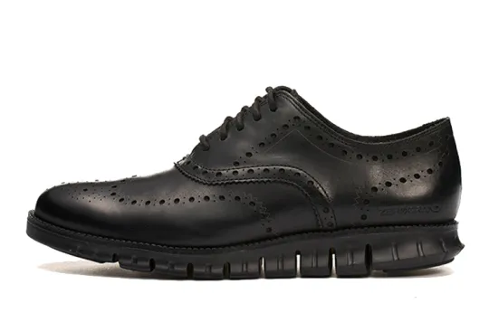 COLE HAAN Zerogrand Wing Ox Casual Leather Shoes Men's Black