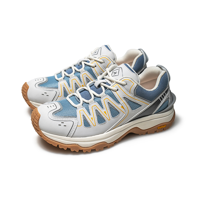 GUQUE Low top Hiking Shoes Unisex Gray