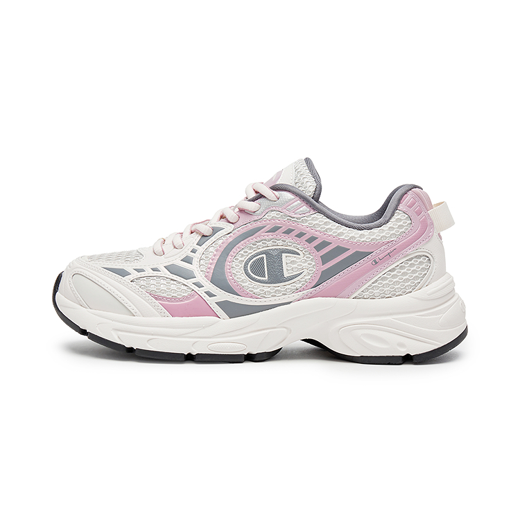 Champion Low top Running Shoes Unisex Milk White/Rose Purple