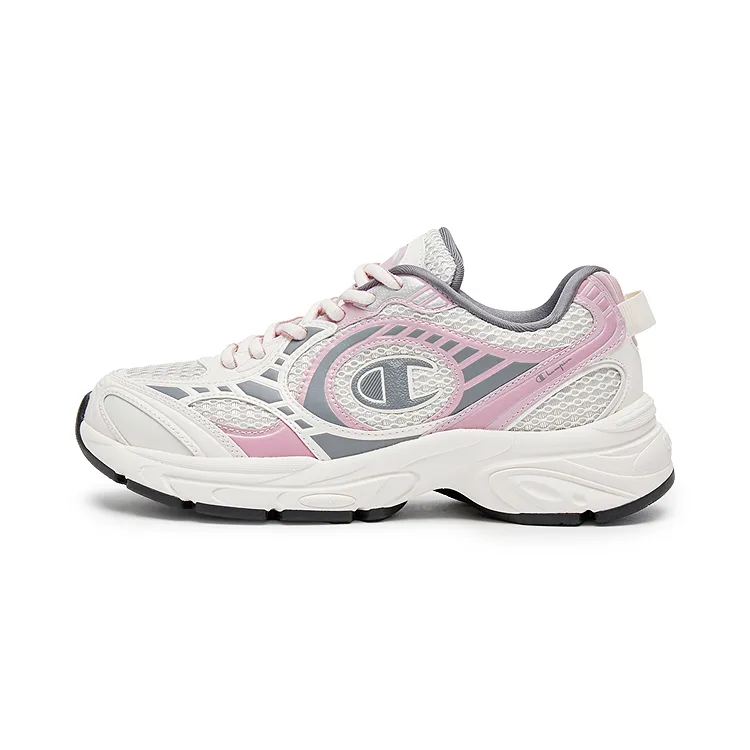 Champion Low top Running Shoes Unisex Milk White/Rose Purple