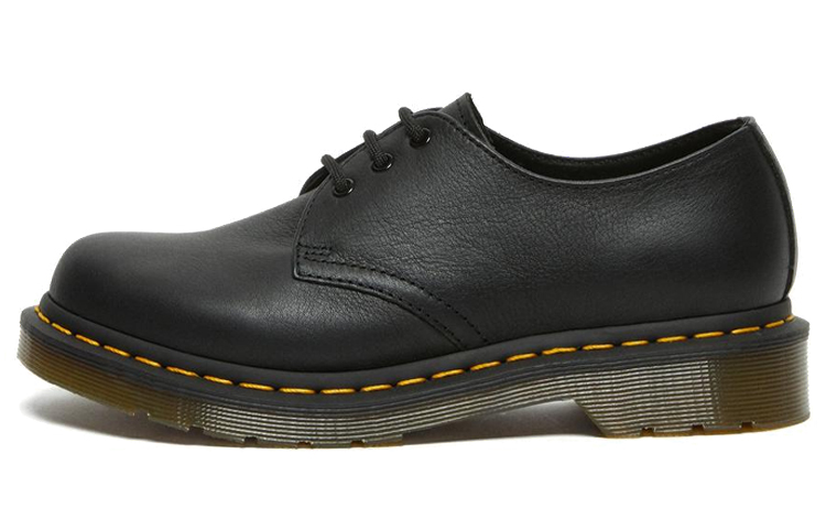 Dr.Martens Martin 1461 Virginia Classic Round Toe Flat Casual Shoes Women's Black