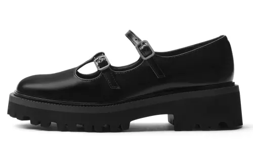 CHARLES&KEITH Pu Platform Mary Jane Shoes Women's