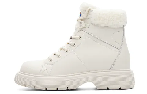 Dickies Combat Boots Women's Beige