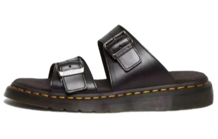 Dr.Martens Quiet Abrasion Resistant Slide Slippers Unisex Black