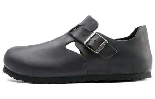 Birkenstock London Oiled Leather 'Black'