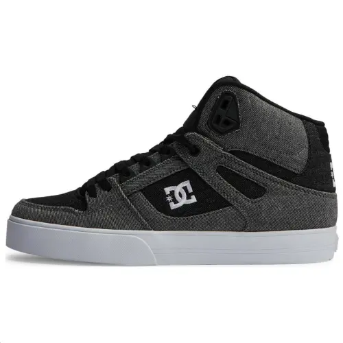 DC Shoes Denim High top Skateboard Shoes Men's Black