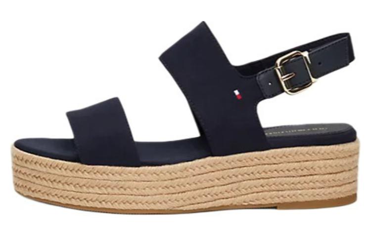 Tommy Hilfiger 55mm Canvas Platform Sandals