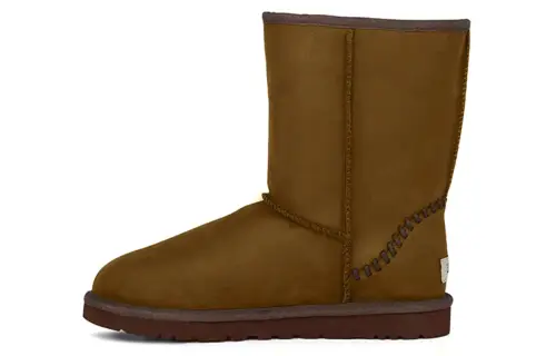 UGG Classic Short Deco Snow Boots Brown