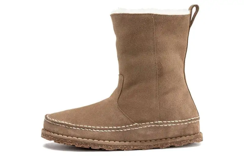 Birkenstock Suede Ankle Boots Women's Brown Regular