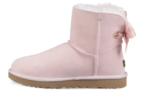 UGG Customizable Bailey Bow Mini Boot Snow Boots Pink Women's