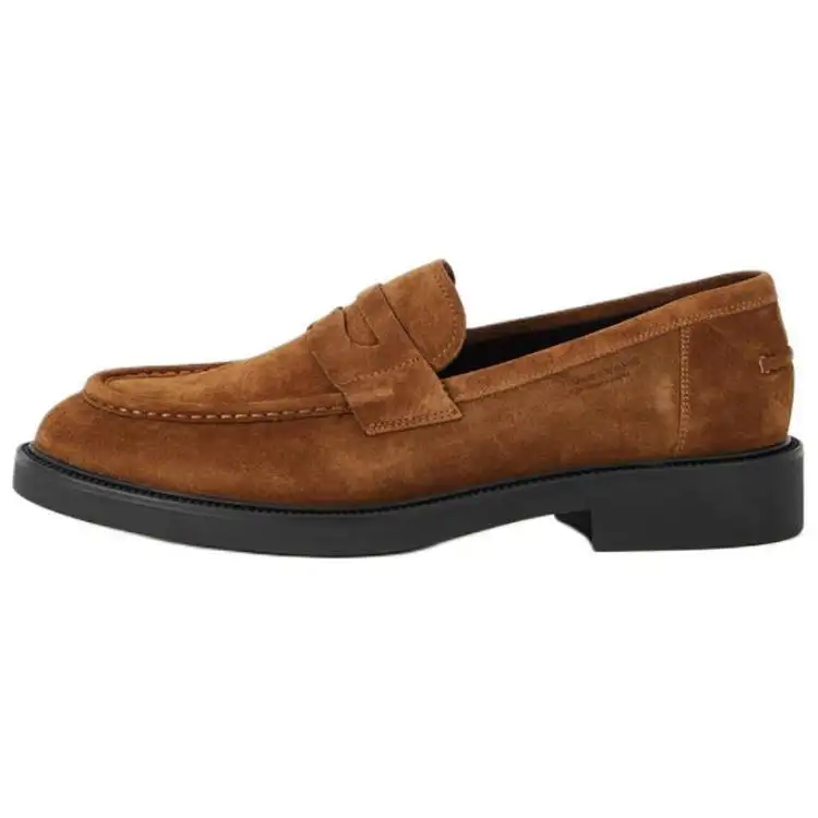 VAGABOND SHOEMAKERS Suede Loafers Men's Brown
