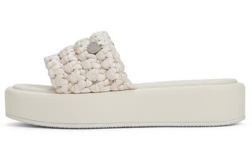 CHARLES&KEITH Composite Sole Slide Slippers 4cm Women's