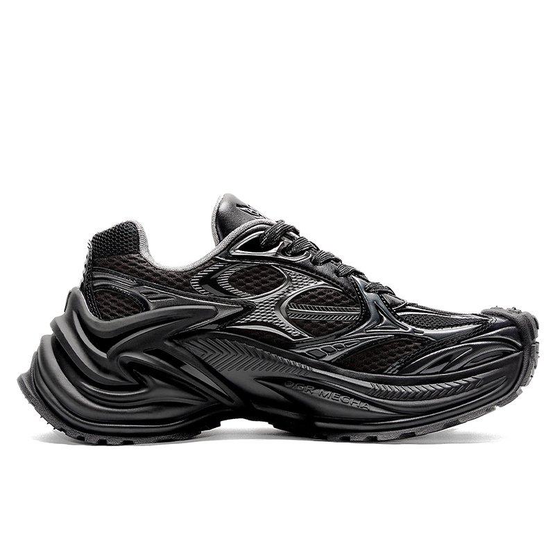 OGR Cobra Low top Casual City Commuting Running Shoes Unisex Black OG Black