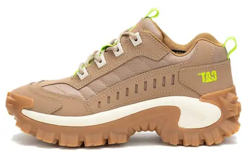 CAT Mesh Low top Casual Shoes Unisex Light Brown
