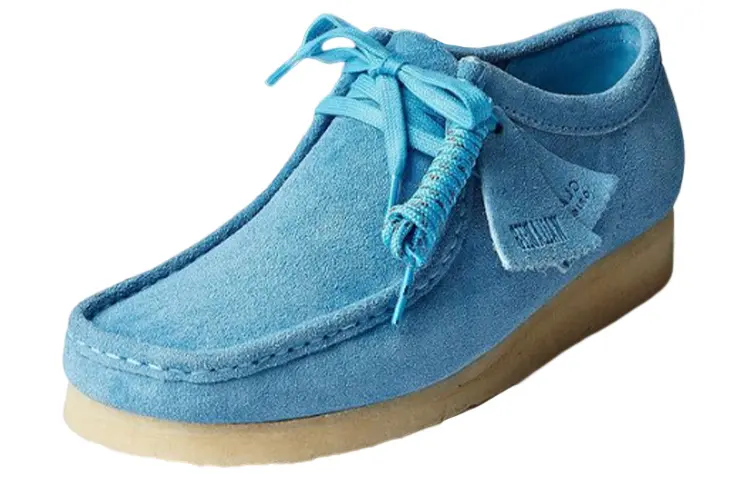 Clarks Originals WALLABEE Ankle Boots Women's Blue